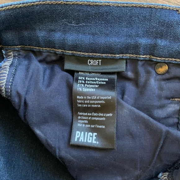 PAIGE distressed denim - Picture 4 of 7